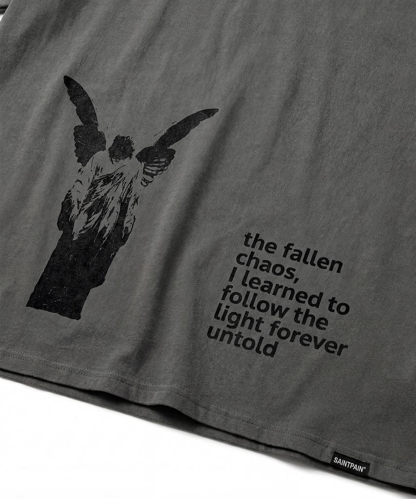 SAINTPAIN Sp Paranoid Short Sleeve T-Shirt Charcoal