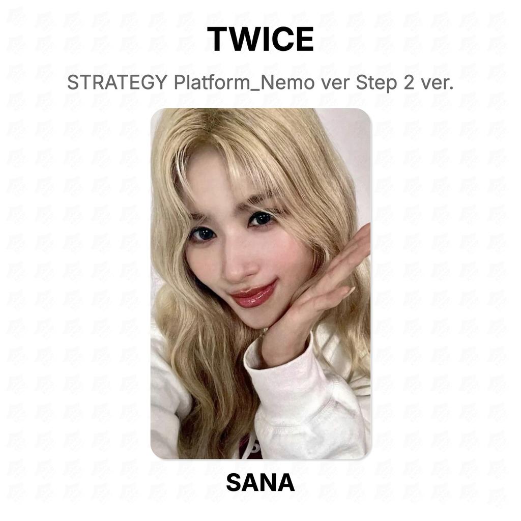 TWICE STRATEGY Platform_Nemo ver Step 2 ver. Official Photocard