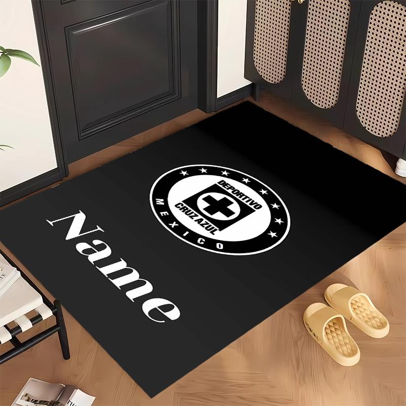 Cruz Azul (5) Personalized name Office Carpet Stylish Decor for Living Room Bedroom Kitchen