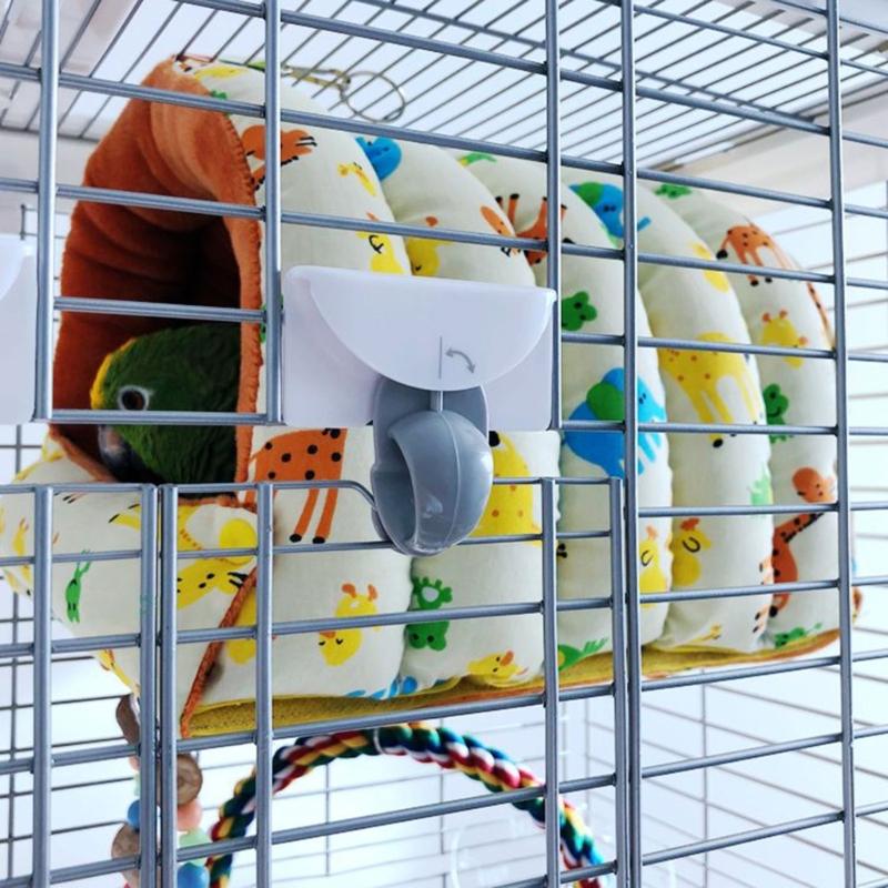 Fashion Pet Bird Parrot Cages Warm Hammock Hut Tent Bed Hanging Cave for Sleeping Small Bird Cage Accessories Bird House