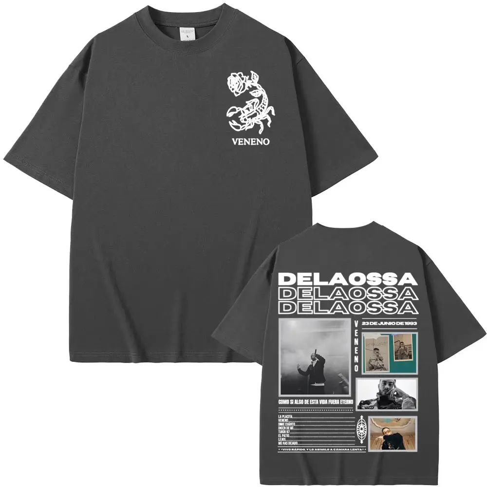 Rapper Album 2025 Tour T Shirts Men Women Vintage 90s Hip Hop Style T-shirts High Quality Comfort O-Neck T Shirt