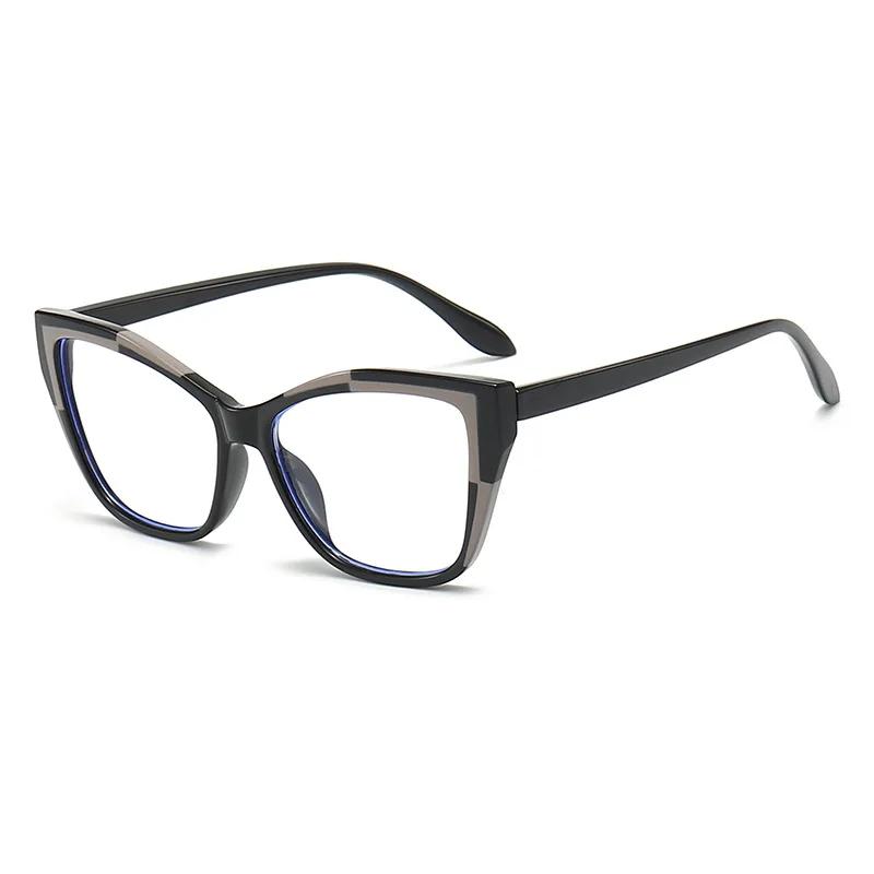 New Fashionable And Personalized Color Blocking Design Reading Glasses Show Youthfulness And Elegance Anti-Blue Light Glasses