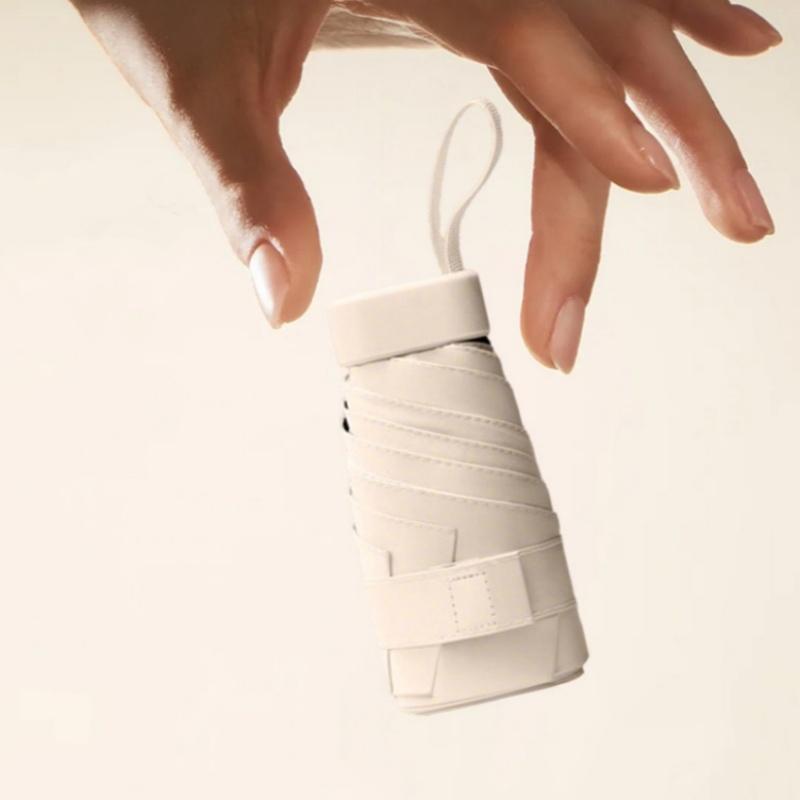 Portable Mini UV Umbrella Perfect For Travel Lightweight Solution For Sunny Weather