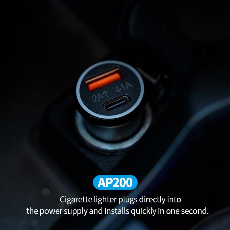 Car Charge GPS Locator Tracker 20W USB Phone Charger Fast Charging Type C QC3.0 With iPhone Find My Apple Official App