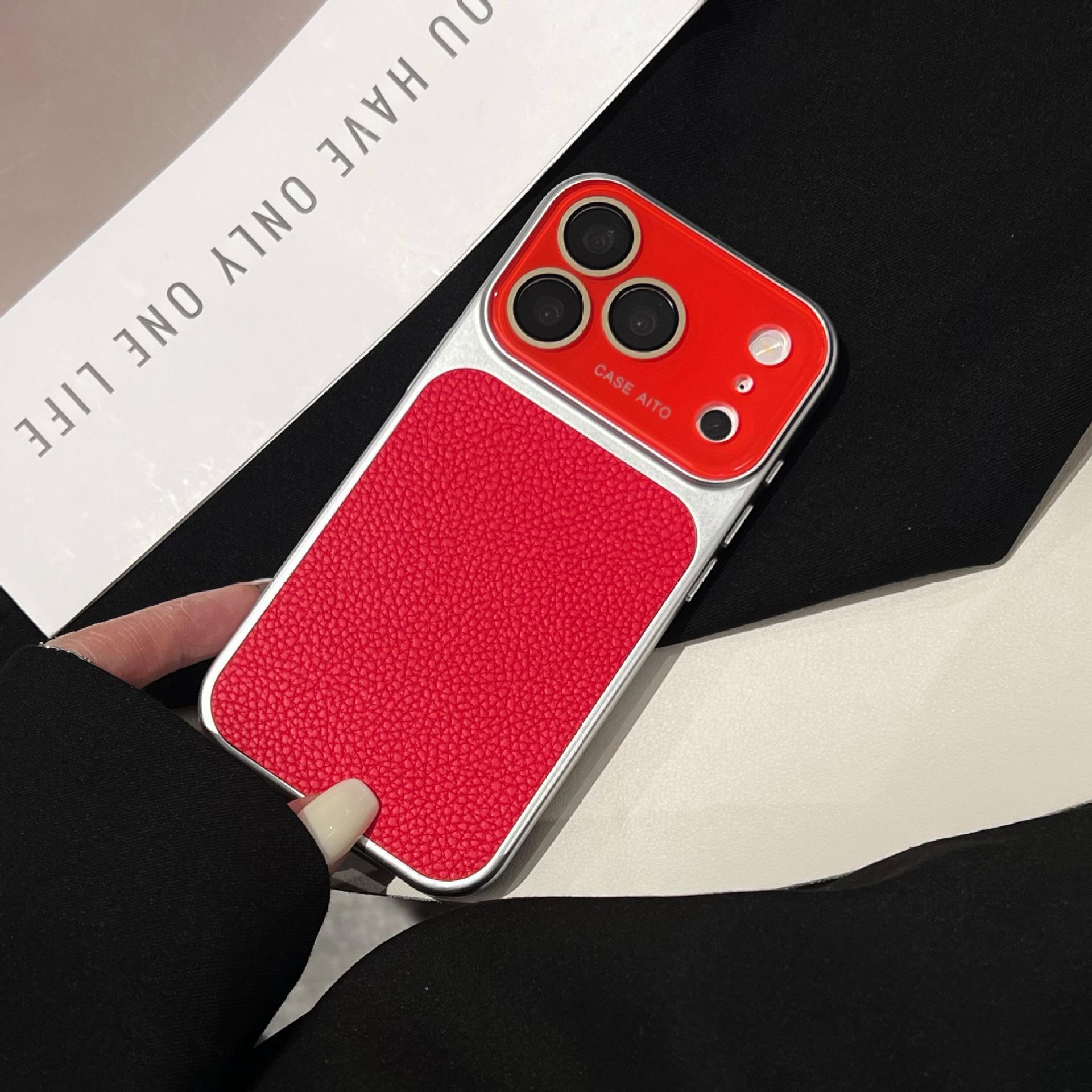 

Apple iPhone 17 Case - Retro Lychee Design, Convertible to iPhone 16/15, Autumn/Winter Collection iPhone 16