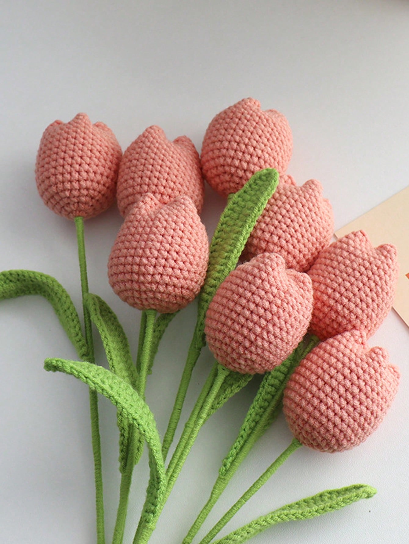 

1pc Handmade Imitation Tulip Flower For Mother s Day Teacher s Day Valentine s Day Gift Flower Arrangement Valentine Day Gifts Birthday Graduation