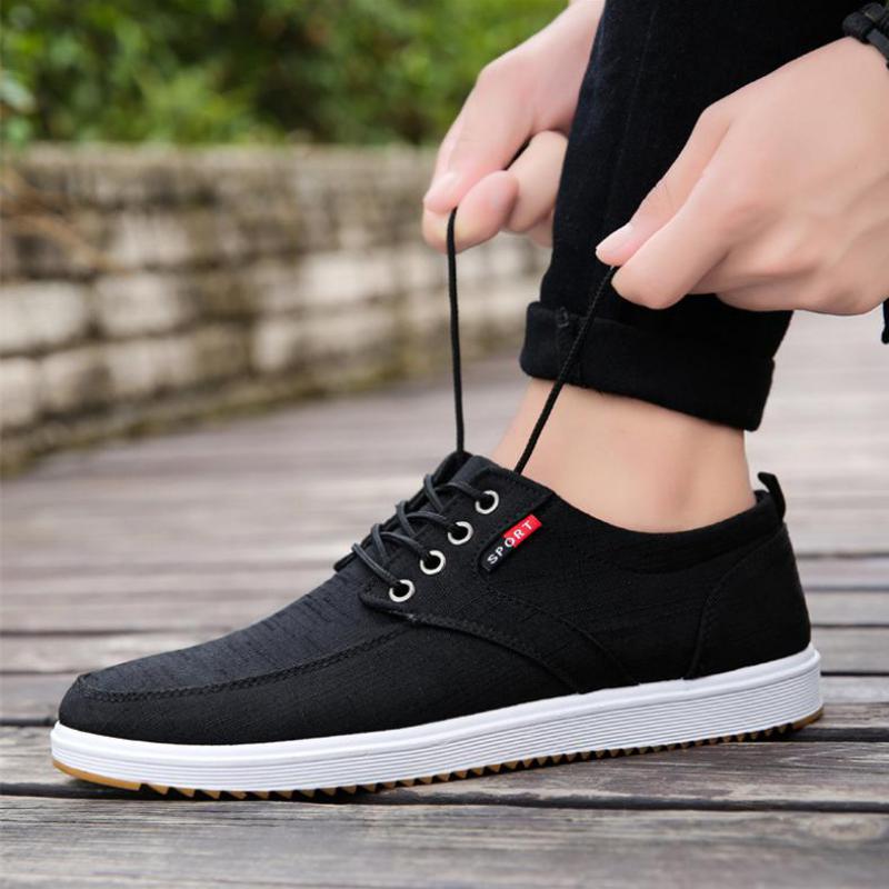 Fashion Shoes Walking Men Shoes Men Casual Shoes 2022 Spring Hotest Salest Sweat-Absorbant Breathable Casual Canvas Men Shoes