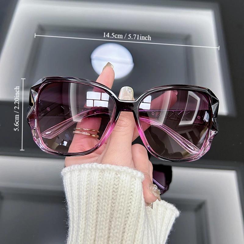 Square Vintage Sunglasses Women Brand Designer Mirror Sun Glasses Female Fashion Outdoors Driving Big Frame