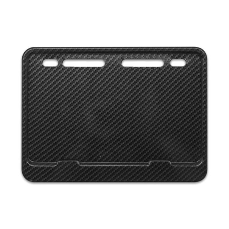 Copertura Targa Antiruggine Cornici Targa Moto 2 Fori Supporti Targa Cornice Targa