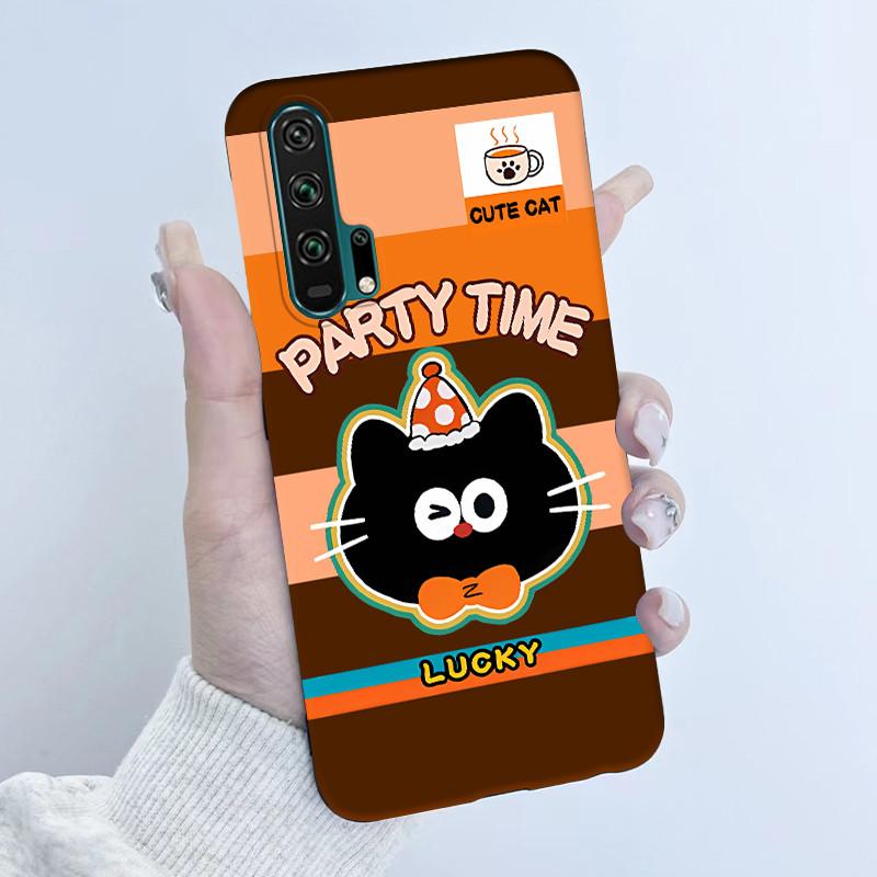 For Honor 20 Pro Case Honor20 Pro Back Soft TPU Silicone Cover Cute Cartoon Panda Phone Case For Huawei Honor 20 Pro Coque Funda