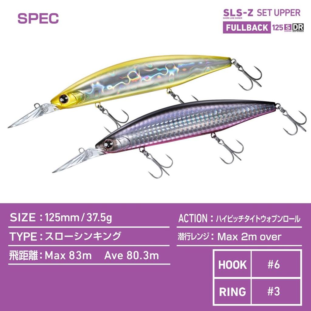 Daiwa Sinking Minnow SLZ Set Upper FB 125SDR Konuma Special 3D Sparkle Ver.