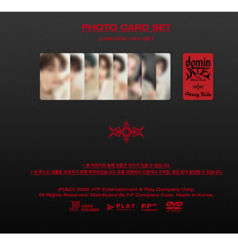 Stray Kids World Tour dominATE SEOUL DVD (3-Disc Set)