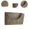 Wooden Hat Holder Storage Caps Display from Daughter Son Rustic Gift for Father Dad and Mens