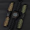 Náhradní plátěný řemínek k hodinkám Casio G-SHOCK GA100/110/120/ DW 5600 GW-M5610, outdoorový, z modifikovaného nylonu s padákovou šňůrou, pro muže