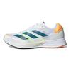 adidas Adizero Adios 6 Bianco Verde Acqua Arancio Fenicottero Scarpe da Ginnastica Bianco Nuvola Verde Acqua Reale GY0894