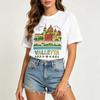 Valletta Skyline Graphic TShirt for Unisex Unisex Malta Travel Souvenir Tee