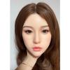 100% Silicone Head Standard Wig Suitable for 130-180CM Sex Doll Body 2 Connection Methods GJ-026