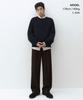 Musinsa Standard [Victoria Wool] Cable Crew Neck Knit [Navy]