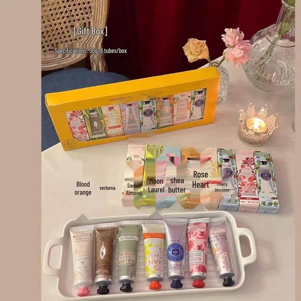 Oushuu Seoul Limited Handcreme Geschenkset: Hautpflege für Herbst-Winter, Urlaubssouvenir, Valentinstag.
