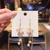 Women's High-End Plain Hoop Earrings: Light Luxury Ear Drops & Studs, Niche Design for Autumn/Winter.