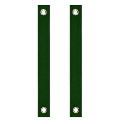 2 Stück Nylon-Baumbinder mit verstärkten Ösen 3,8x40cm Sturmsicherer Pflanzenstützgurt für Setzlinge Baumschule Pflanze