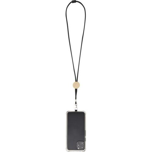 Floso Adhab Bamboo Details Phone Holder Lanyard
