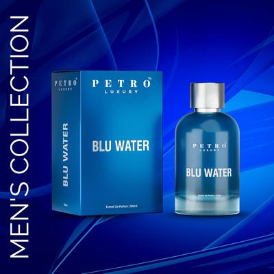 Petro Luxury Blu Water Long Lasting Perfume for Men 100ml |