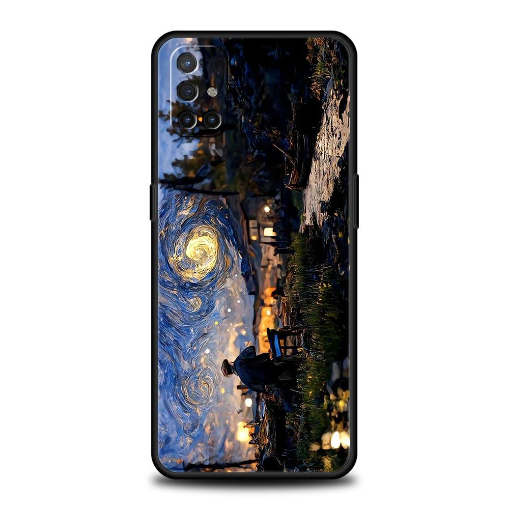 Phone Case For OnePlus 12 11 10 9 Pro 9T 12R 10R 9R 9RT 10T 8T 8 7 6T 7T Nord 2T CE 2 5G N10 Cover Retro Van Gogh Oil Painting