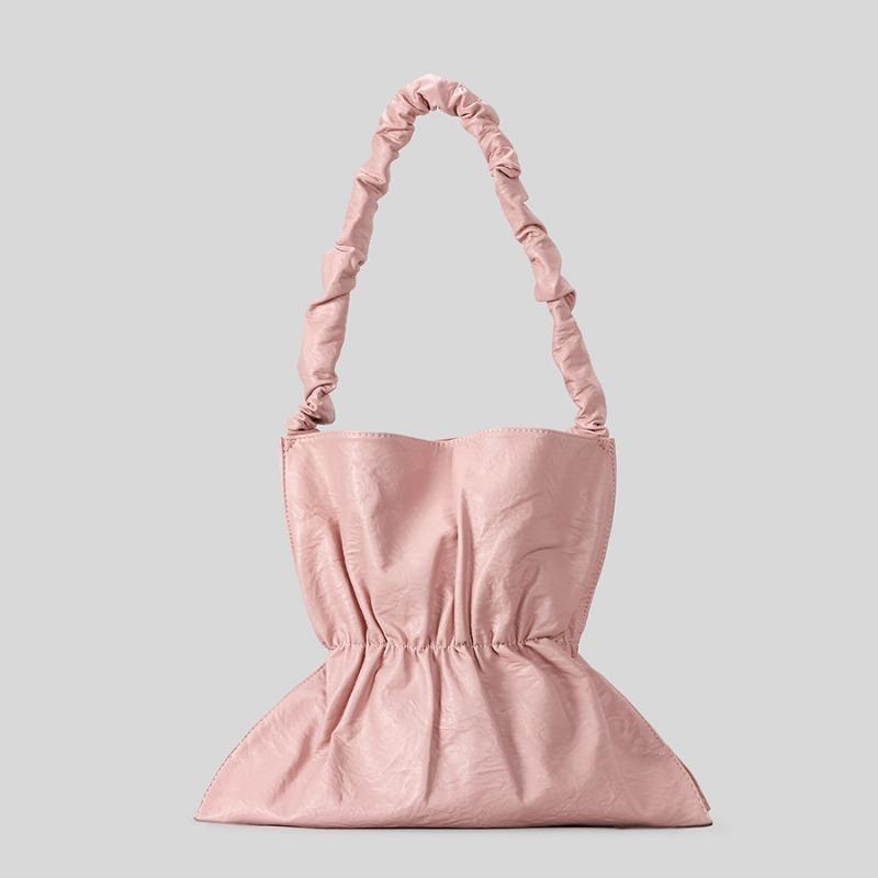 

The Dumpling Bag Is A High-end Handbag with A Niche Design and A Bucket Bag рожевий