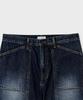 PLAC [Shiota Made] Gardener Straight Denim_Rust Washed