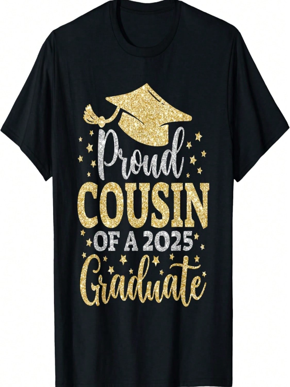 Cousin Senior 2025 Proud Cousin Of A Class Of 2025 Graduate T-Shirt S разноцветный