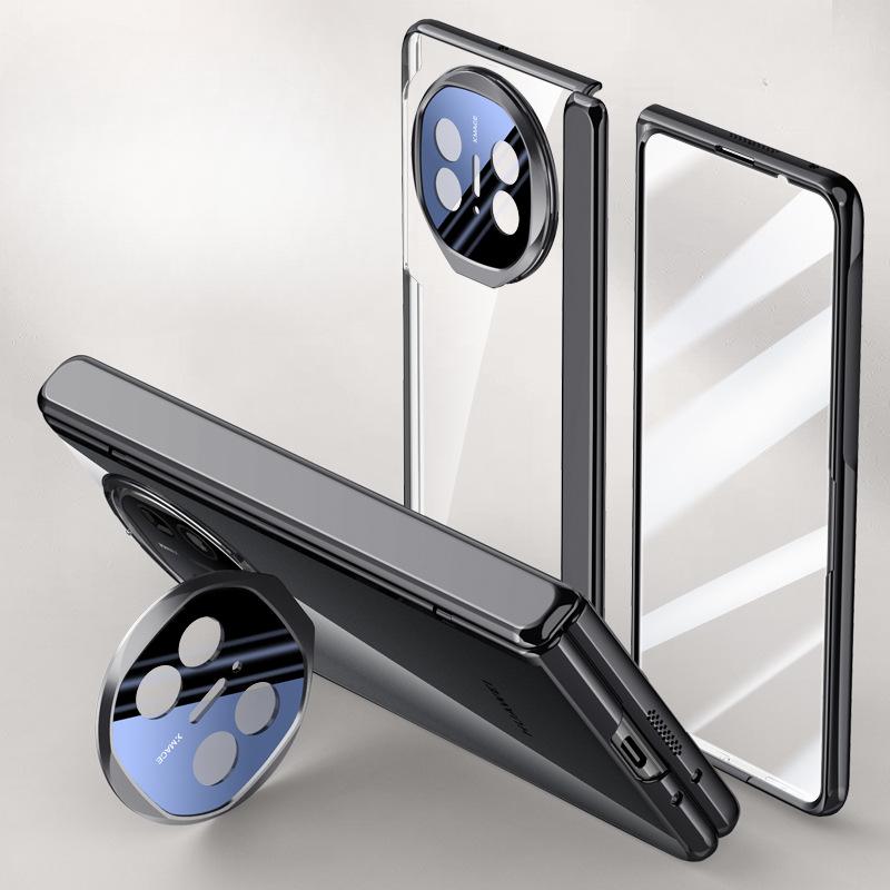 Huawei Matex5 Phone Case Film Integrated X3 Lens Bracket Full Package Anti-drop Transparent Magnetic Electroplating