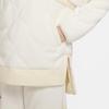 Nike Color Block Half Zip Stand Collar Casual Cotton Jacket Women Jackets Coconut-Milk FB8688-113