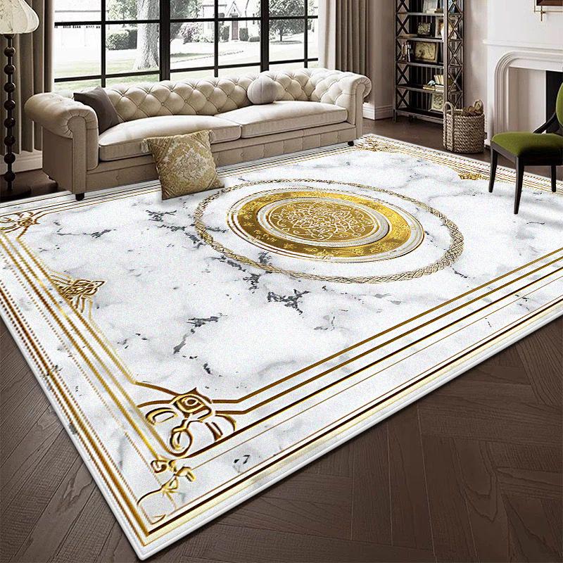 Modern Light Luxury Decoration Home Carpet Living Room Large Area Antiskid Cloakroom Rug Soft Machine Washable Coffee Tables Mat
