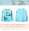 European & American Spring Excavator Sweatshirt for Boys - Round Neck Pullover