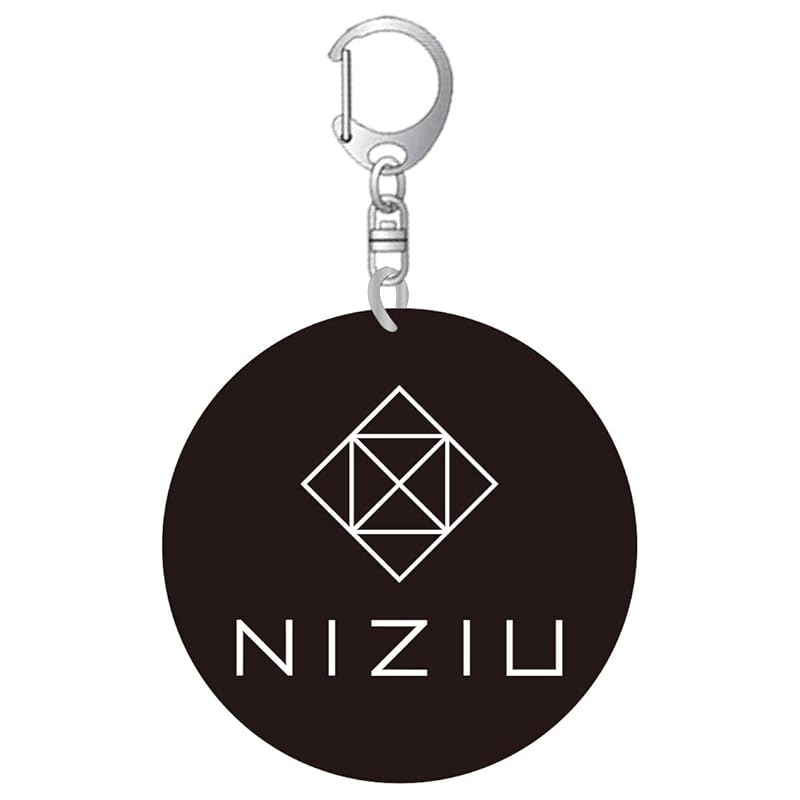 

NiziU Clear acrylic key chain [black]