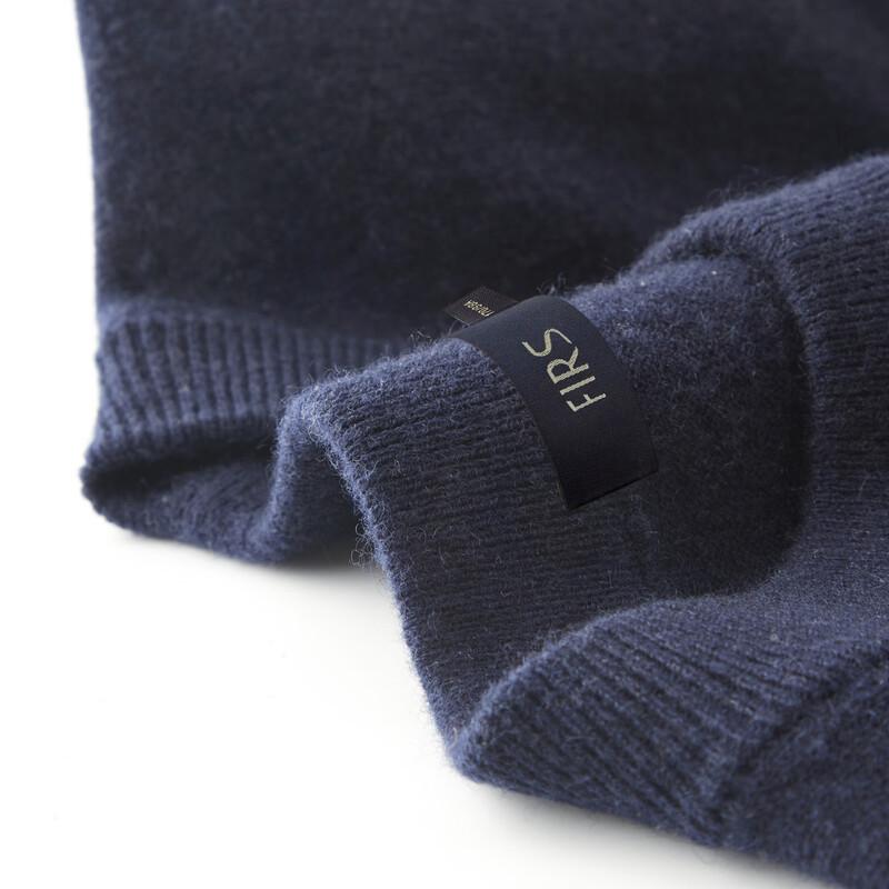 FIRS Men's Round Neck Cashmere Sweater