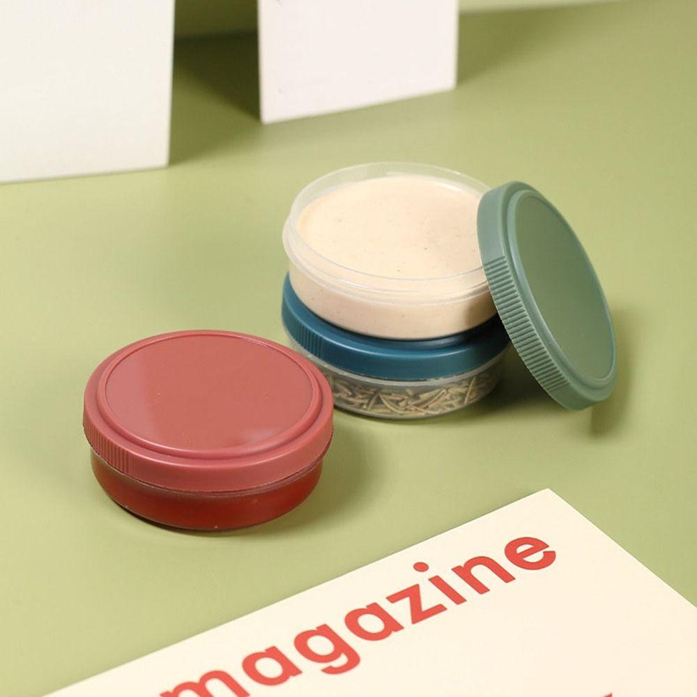 Mini Condiment Container 50/75ML Seasoning Box Barbecue Spice Jar Sauce Container  Kitchen