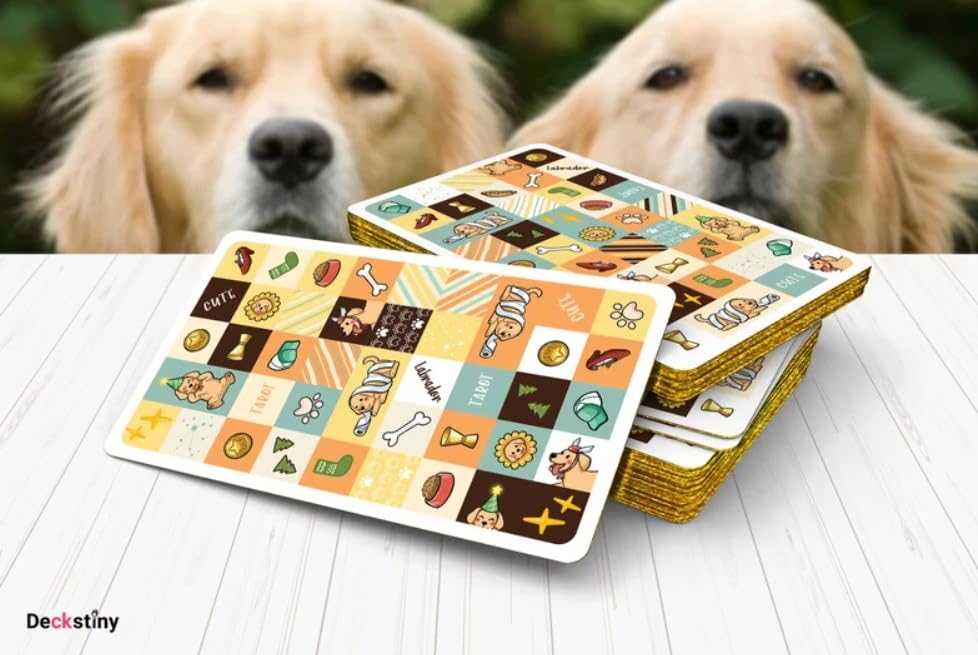 Kancharo Tarot Card Set Tarot 78pcs Labradorable Includes Japanese Tarot Card Instructions Pouch 78-Card [Labradorable (Dog Tarot) Tarot] &