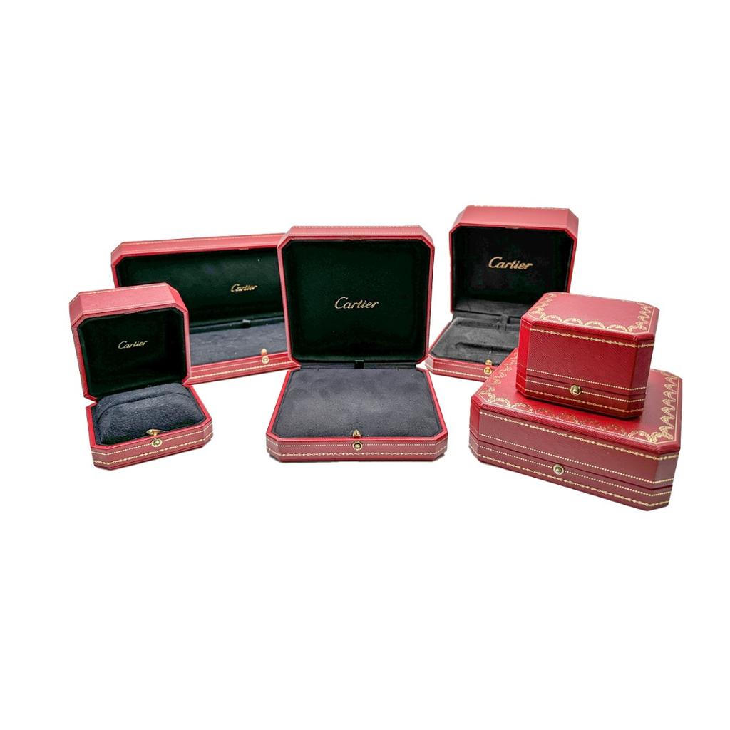 Cartier C De Classic Letter Narrow 18K Gold Ring Unisex rings Rose-Gold B4232500