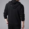 Men's Spring and Autumn Thin Loose Cardigan Sweatshirt Large Size Hooded Zipper Jacket
