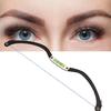 Eyebrow Tattoo Line Marker Ruler Positioning Liner Sponge Measure ToolBlack