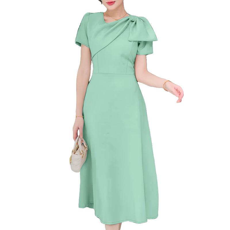 

ZANZEA Женское летнее повседневное платье с V-образным вырезом и короткими рукавами 5XL