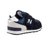 New Balance NB 574 Abrasion Resistant Low top Toddler Shoes Black Green Infant And Toddler IV574BD1