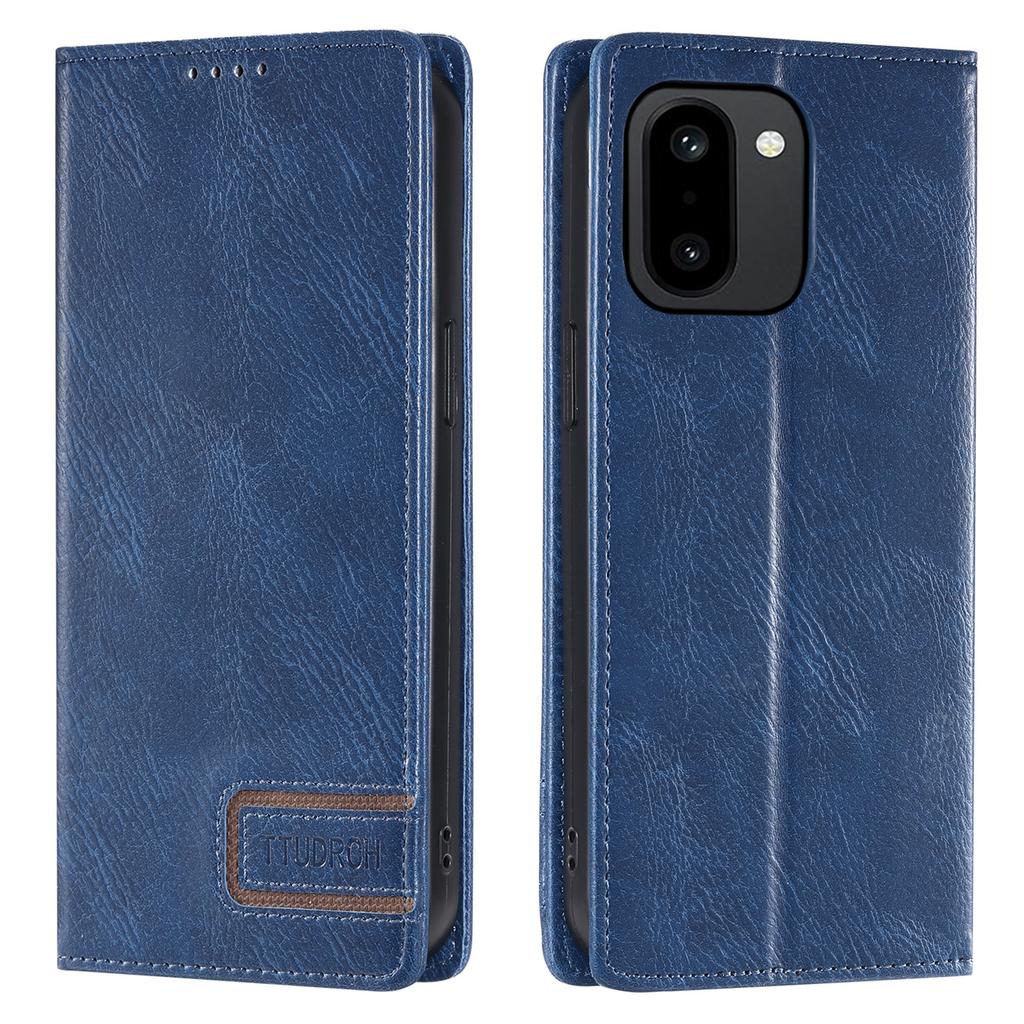 TTUDRCH Style 007 For OnePlus 15R 5G Leather Case RFID Blocking Wallet Stand Phone Cover