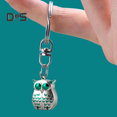Portable Owl Keychain Nail Clipper with Nail File 2-in-1 Manicure Tool for Outdoor Adventures Stainless Steel Mini Clippers Unique Gifts for
