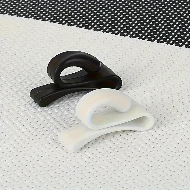 2 Stück Kreative Kunststoff Schlüssel Anti-Verlust Haken, Taschenhaken, Eingebaute Schlüsselclips, Tragbare Anti-Verlust Clips