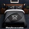Set Biancheria da Letto West Ham United Football Design 1 Copripiumino + 2 Federe Morbido Traspirante Biancheria da Letto per la Casa