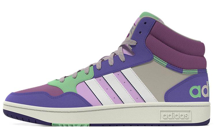 Adidas Hoops 3.0 Mid  Фиолетовый Розовый  Женские H03748 37⅓