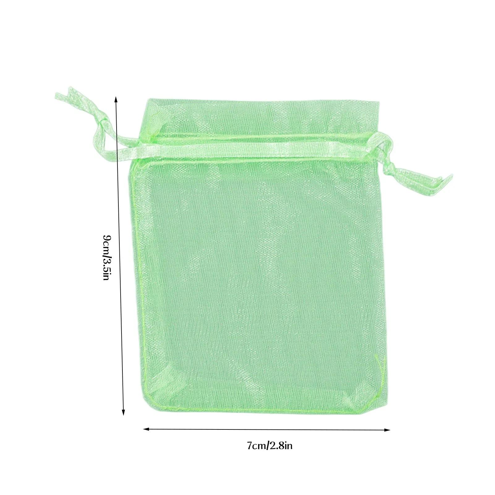 

100PCS Fruit Protection Netting Bag Pest Control Anti-Bird Garden Mesh Barrier Bag For Plant Flower Fruit Trees Grow Bags
